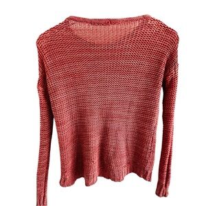 Brandy Melville Coral Knit Sweater